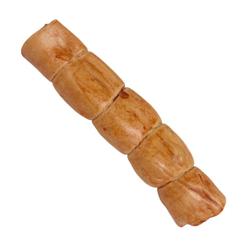 10"-12" Dog Chew Treat Natural Puffed Beef Cow Cheek Roll - NOT Rawhide