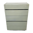 Lane 5 Drawer Gray Wood Contemporary Chest Dresser