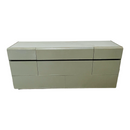 Lane 8 Drawer Gray Wood Contemporary Long Dresser