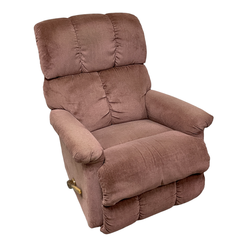 La-Z-Boy Pink Fabric Reclining Rocking Living Room Chair