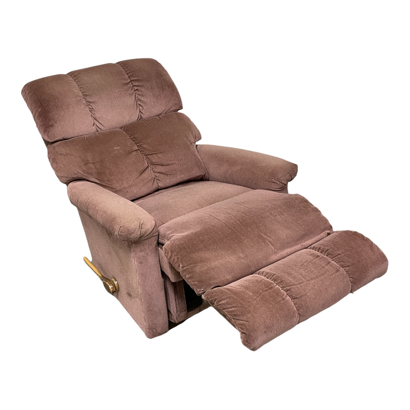 La-Z-Boy Pink Fabric Reclining Rocking Living Room Chair