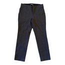 Van Heusen Women's Black Grey Red Checkered Stripe Stretch Pull On Pants