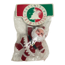 Seasonal Specialties Tree Trim Trends 1990 Vintage Dancing Santa Ornament