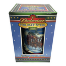 Budweiser 2002 Guiding The Way Home Holiday Beer Stein Mug