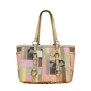 Coach Patchwork Multicolor Medium Shoulder Bag Purse F13721