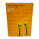 Department Dept 56 Wicked Wax Lamps Set of 2 Halloween Village Lit Accessories
