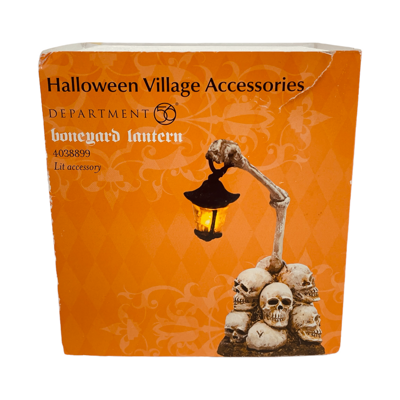 Department Dept 56 Boneyard Lantern Halloween Village Lit Accessory 4038899