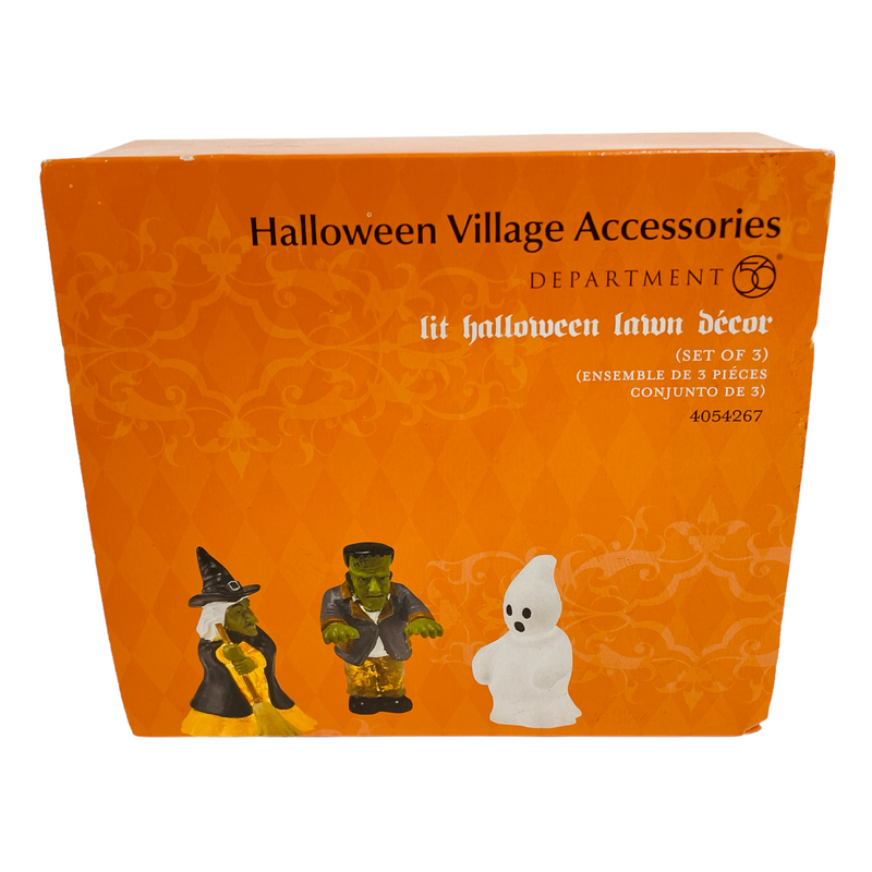 Department Dept 56 Lit Halloween Lawn Decor Halloween Village Accessories