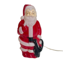 Empire Plastic 1968 Santa Claus Christmas 13" Light Up Tabletop Blow Mold
