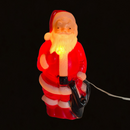 Empire Plastic 1968 Santa Claus Christmas 13" Light Up Tabletop Blow Mold