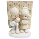 Precious Moments Rejoicing With You Figurine E-4724 SIGNED SAM BUTCHER