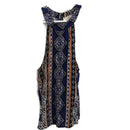 Sweet Wanderer Womens Aztek Print Loose Fit Tank Top