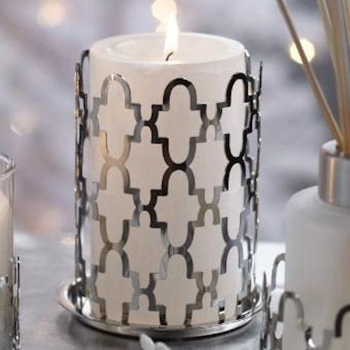 PartyLite Garden Gate Candle Sleeve P91356