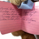Vintage Advantage Bears 1940's Mink Fur German Glass Eyes 12" Doll