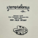 Temp-Tations Seasonal Blue White Lace Rectangle Baking 3 Qt Serving Dish