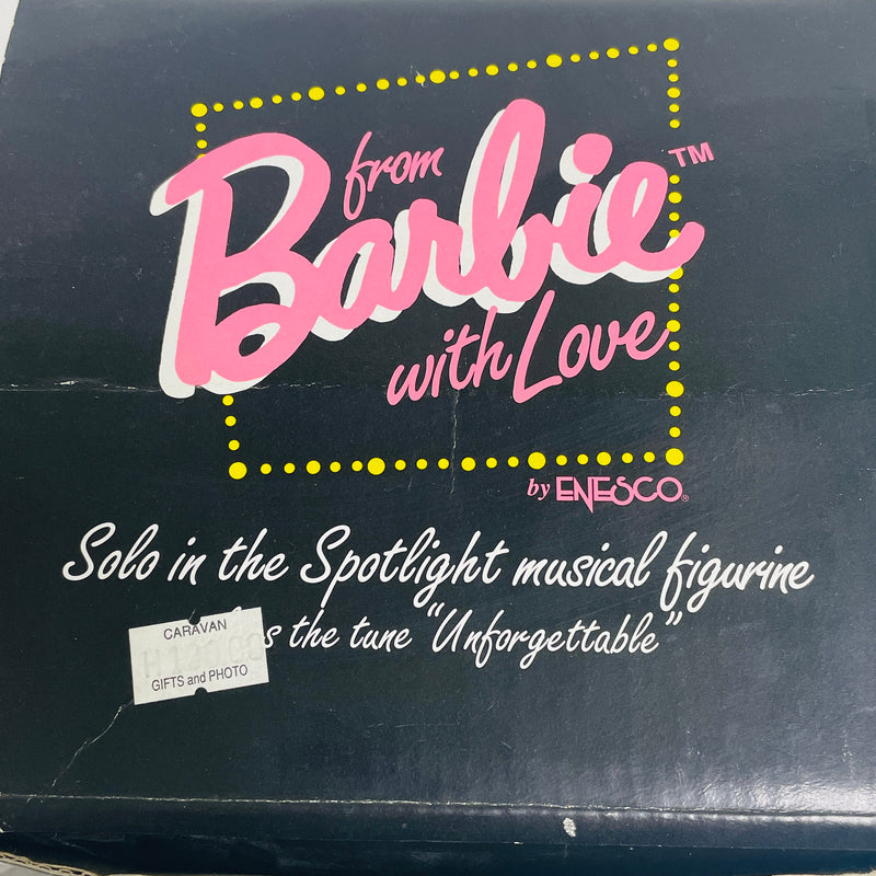 Barbie With Love Solo In The Spotlight Glamour Collection Musical Porcelain Figurine