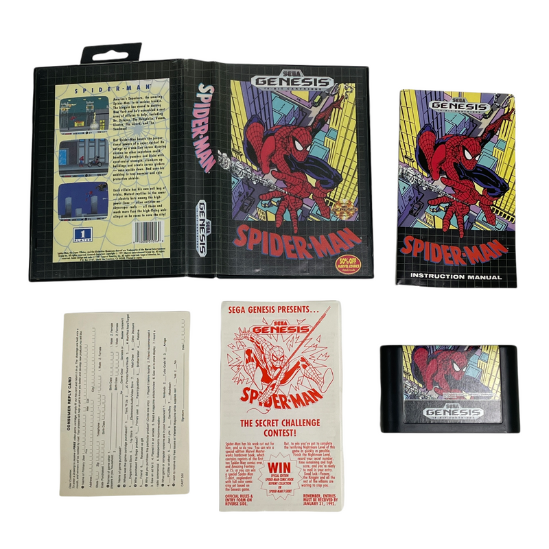 Spider-Man Sega Genesis *Authentic*