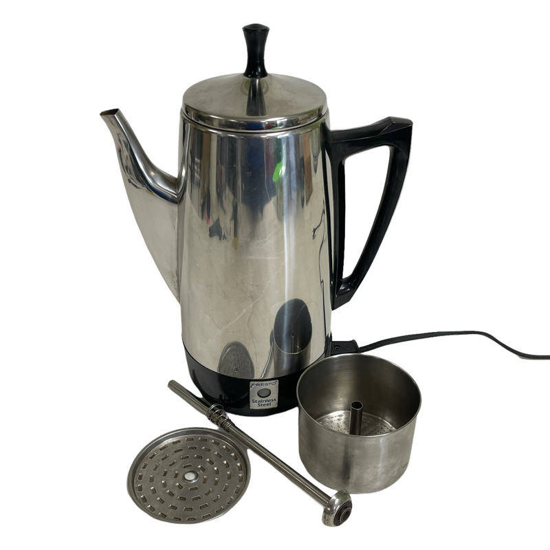 Presto Stainless Steel 12 Cup Electric Coffee Pot Pitcher 0281104
