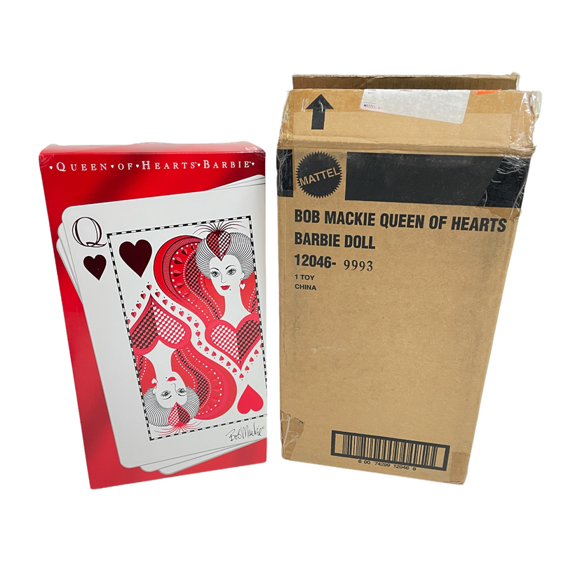 Barbie Mattel Bob Mackie Queen of Hearts Doll 12046 w/ Shipper Box