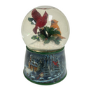 Three Jays Imports Cardinal Bird Musical Glitter 5.5" Snow Globe