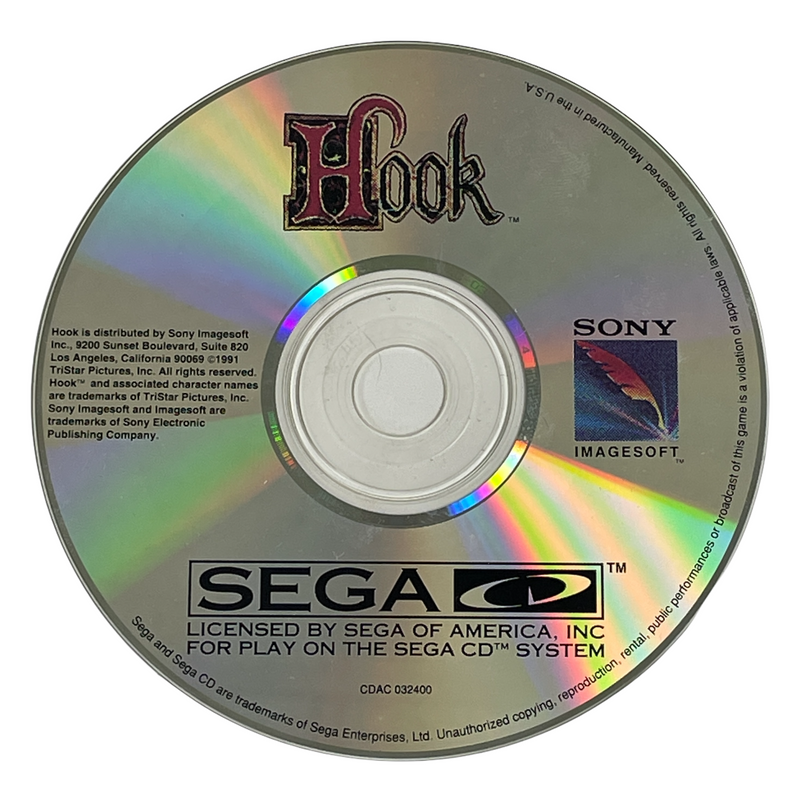 Hook Sega CD