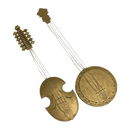 Burwood 26" Guitar & 29" Banjo Instrument Wall Hanging Art Decor