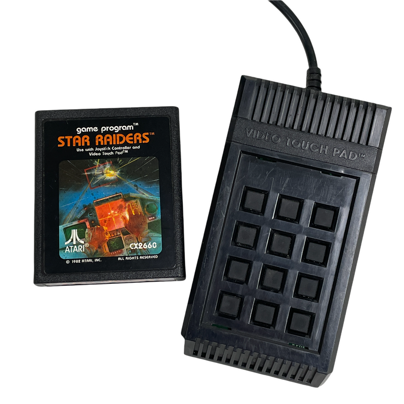 Star Raiders Atari 2600 w/ Video Touch Pad Controller
