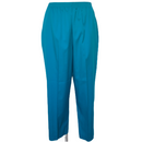 Alfred Dunner Womens Polyester Pull On Elastic Waist Pockets Pants