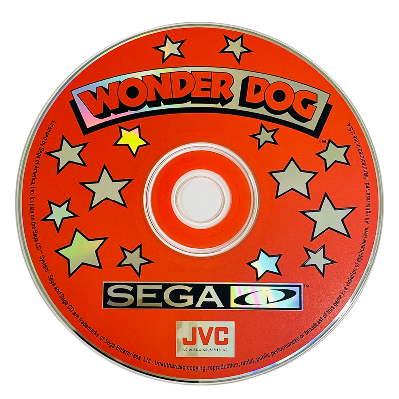 Wonder Dog Sega CD