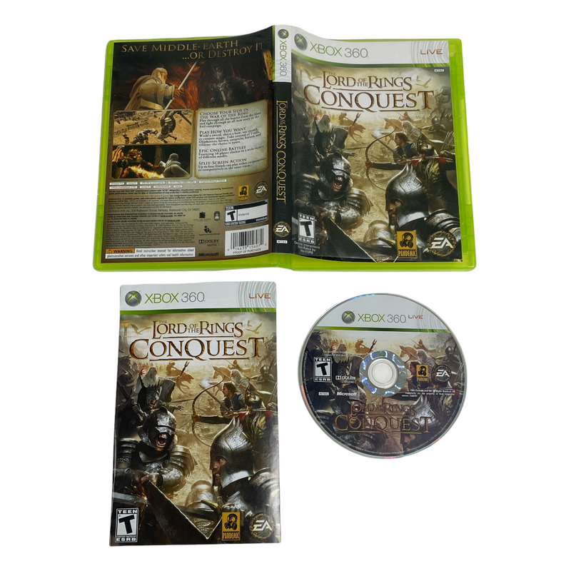 The Lord of The Rings Conquest Microsoft Xbox 360