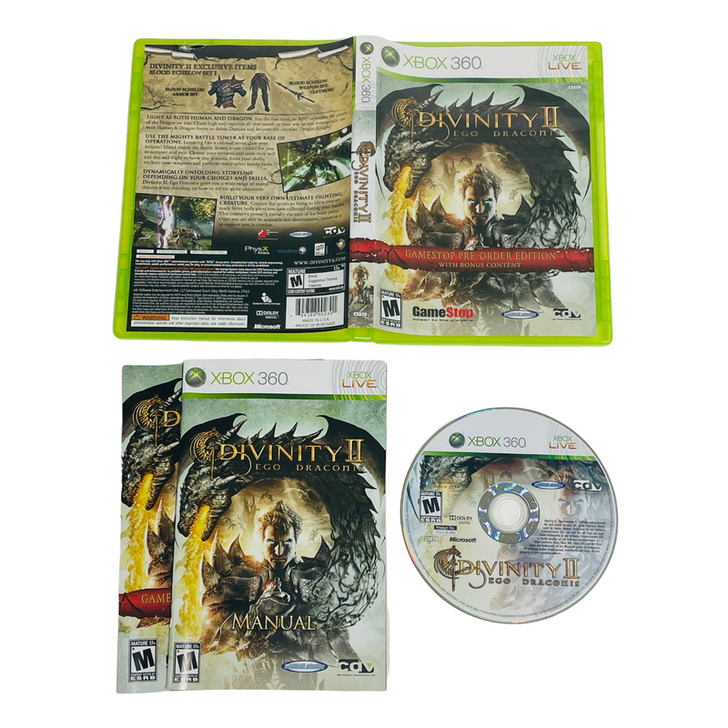 Divinity II 2: Ego Draconis Gamestop Edition Microsoft Xbox 360