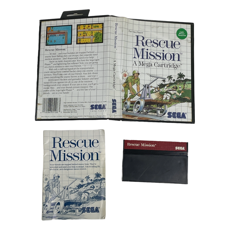 Rescue Mission Sega Master System