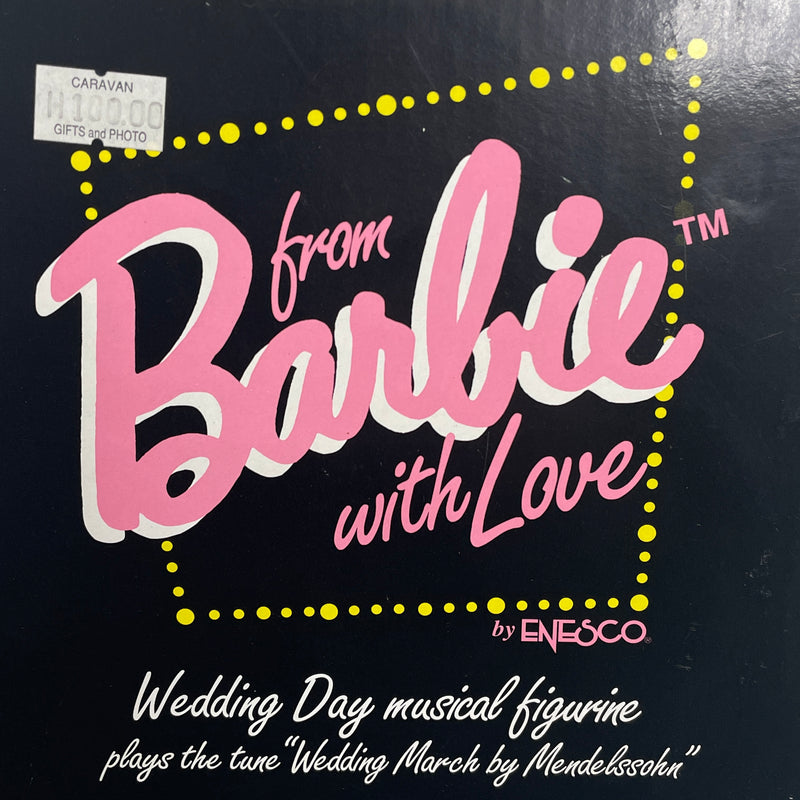 Barbie With Love Wedding Day Bride Glamour Collection Musical Porcelain Figurine