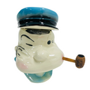 American Bisque Popeye The Sailor Man Vintage Porcelain 11" Cookie Jar w/ Pipe