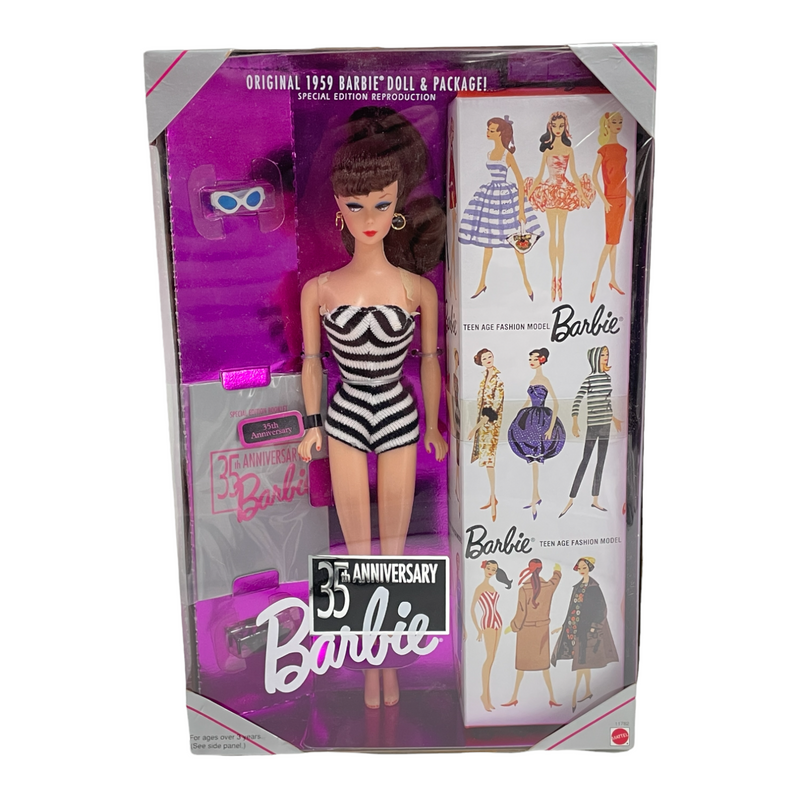 Barbie Mattel 35th Anniversary Special Edition 1959 Doll 11782