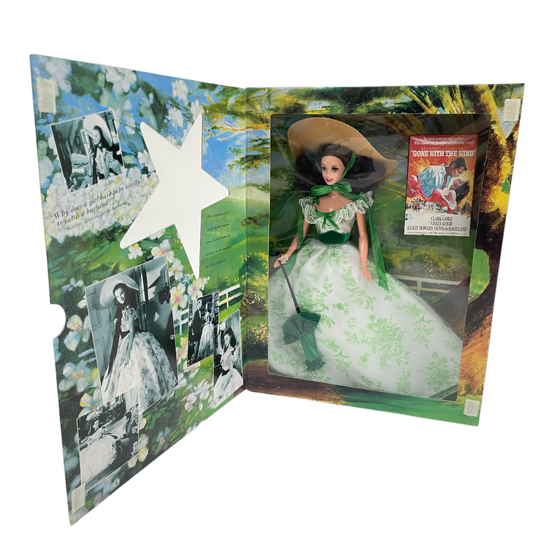 Barbie Mattel Scarlett O'Hara Gone With The Wind Hollywood Legends Doll 12997