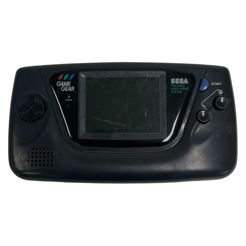 Sega Game Gear Black Handheld System Console 2110 FOR PARTS