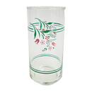 (8) Corelle Rosemarie Pink Tulip Floral Flowers 16 oz Glass Tumblers