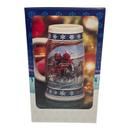 Budweiser 1995 Lighting The way Home Holiday Beer Stein Mug