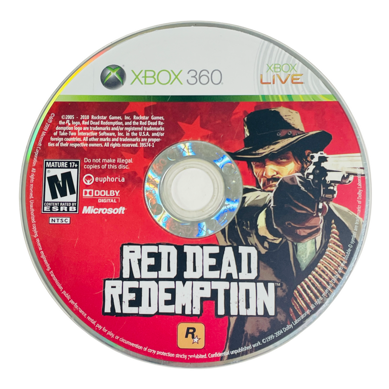 Red Dead Redemption Microsoft Xbox 360