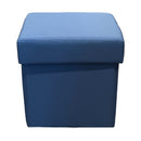 (2) Valerie Parr Hill Reversible Tray Cushion Fold Up Outdoor Storage Ottoman