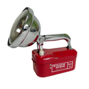 Teledyne Big Beam Vintage Red Handheld Flashlight Model 166