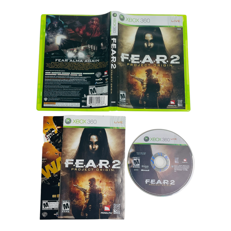 F.E.A.R 2 Project Origin Microsoft Xbox 360