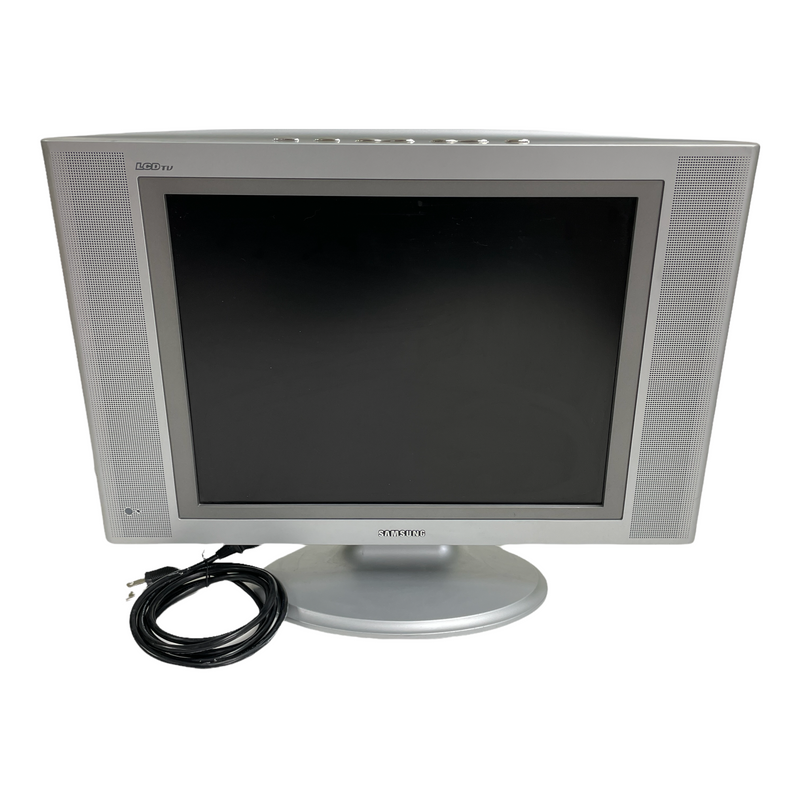 Samsung 17" LCD Flat Panel Silver Metallic TV LTN1735