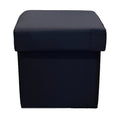 (2) Valerie Parr Hill Reversible Tray Cushion Fold Up Outdoor Storage Ottoman