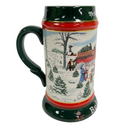 Budweiser 1991 Collector's Series The Season's Best Holiday Beer Stein Mug