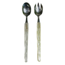 Rostfrei Inox Vintage Salad Serving Spoon Fork Kitchen Utensil Set