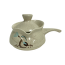Red Wing Bob White Quail Gravy Boat Server w/ Lid