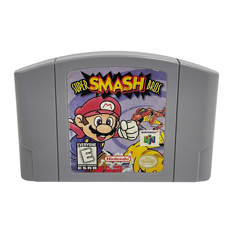 Super Smash Bros Nintendo 64 N64 *Authentic*