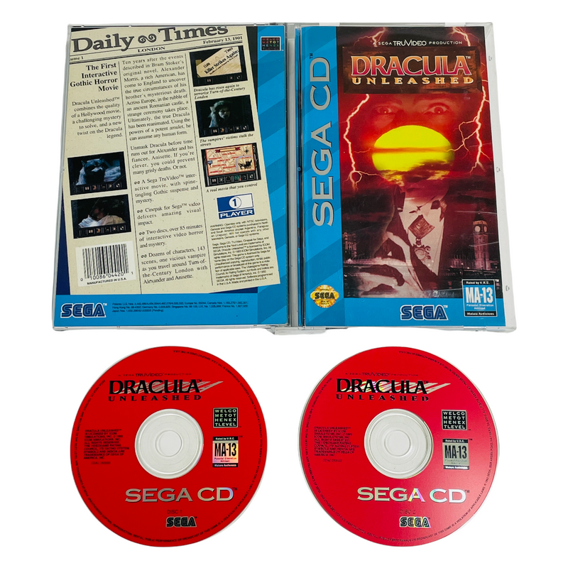 Dracula Unleashed Sega CD